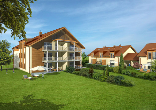 Immeuble en PPE et villas contiguës Prangins